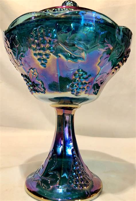 vintage iridescent glass.